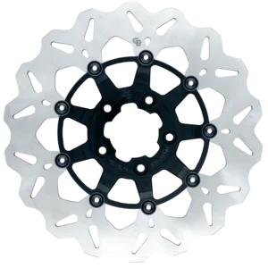 11.8″- 300mm Floating Wave Rotor Black Carrier – GBDU004