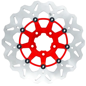 11.8″- 300mm Floating Wave Rotor – Red Carrier – GBDU023