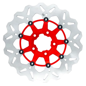 12.5″- 320mm Floating Wave Rotor Red Carrier – GBDU029