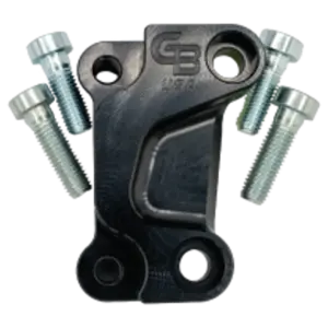 13" OR 330 MM LEFT SIDE BRACKET FOR HD. CAN ONLY BE USED WITH WS GBRAKES 13" OR 330MM FLOATING ROTORS AND GBRAKES 13" OR 330MM SEMI-FLOATING ROTORS MOUNTING BOLTS (4) INCLUDED - SP064K