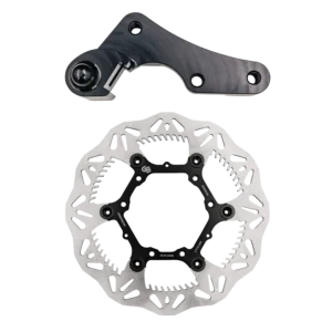 GBrakes Oversize Dirt Bike Brake Rotor and Bracket