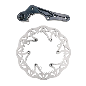 GBrakes Oversize Dirt Bike Brake Rotor and Bracket