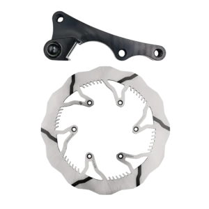 GBrakes Oversize Dirt Bike Brake Rotor and Bracket