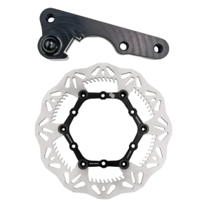 GBrakes Oversize Dirt Bike Brake Rotor and Bracket